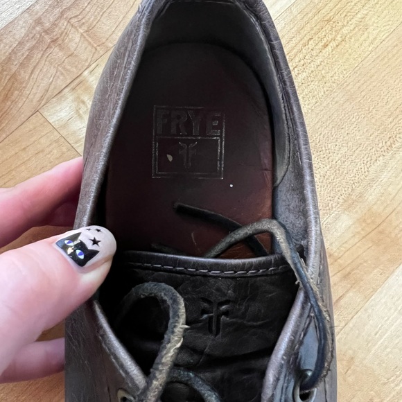 Frye Casual Leather Sneaker sz 10 - Picture 5 of 7